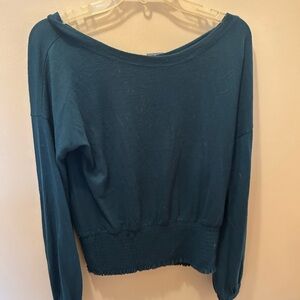 Abercrombie & Fitch Teal Crew Neck Sweater